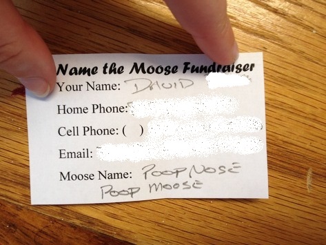 Poop Nose Poop Moose